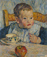 Paris. A Boy with an Apple. 1908
